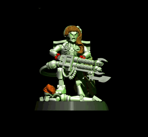 Cutiecron Babysitter - 3D model önizlemesi