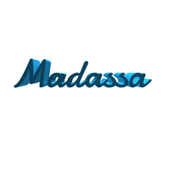 Madassa.gif STL file Madassa・3D printing design to download
