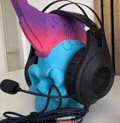 copy_BAD169E5-BFB0-452F-B596-6B963CADE2F5.gif Gaming Headset / - phones Stand - Inspired by Yondu from The Guardians of the Galaxy