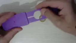 trick coin toothpick - illusionism truque moeda palito - ilusionismo - 3D model önizlemesi