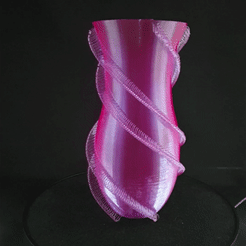 Hnet-image-9.gif STL-Datei Spirale Schleife Vase・3D-druckbare Vorlage zum herunterladen, 3DPrintBunny