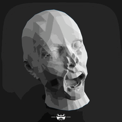 Untitled.gif Fichier STL Zombie Skull Head Dead 8 x STL・Objet pour impression 3D à télécharger, yiixpe