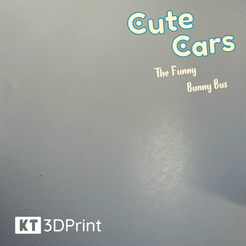 MAH04764.gif Download STL file Cute Cars - Funny Bunny Bus • 3D printing object, KT3Dprint