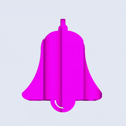 Bell.gif Free STL file Text Flip - Bell 2020・3D printer design to download