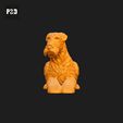 027-Airedale_Terrier_Pose_09.gif Airedale Terrier Dog 3D Print Model Pose 09