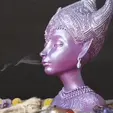 sliceables.gif Incense Burner Avatar Goddess Spiritual Home Decor waterfall