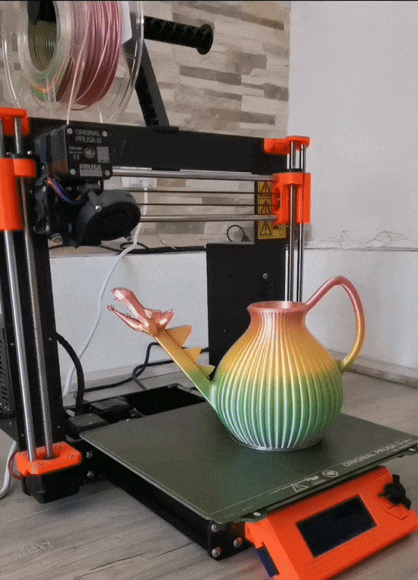 Dragon-watering-can.gif STL file Dragon watering can・3D printing design to download, Laky_K