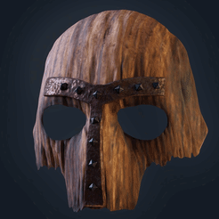 zzq_q0wz01.gif Archivo OBJ máscara de madera de estilo antiguo・Plan imprimible en 3D para descargar
