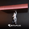 h Ss Be. SuperFlix l'étagère invisible de STL Man