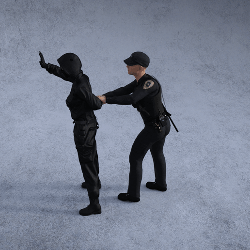 🆓 Arrested 2・Free STL File for 3D printing・Cults