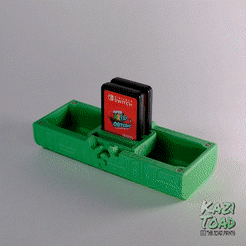 opening-w-logo-gif.gif Download STL file Geared Switch Case with logo・Model to download and 3D print, KaziToad