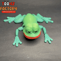 CONZ Te STL file Pepe The Meme Frog・3D printable model to download