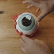 Untitled.gif THE EYEBALL CONTAINER, ARTICULATED, FLEXI TOY / DECORATION