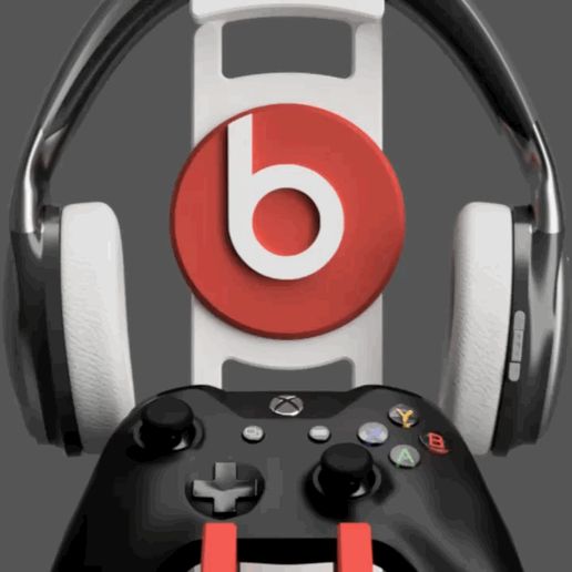 Controller-and-Headset-Stand-Beats-01.gif Beats Dual Controller & Headset Stand