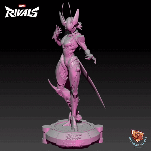 Mantis-Galactic Wings (Marvel Comics) | CARTOON FIGURE | MARVEL UNIVERSE | MARVEL RIVALS 3D model