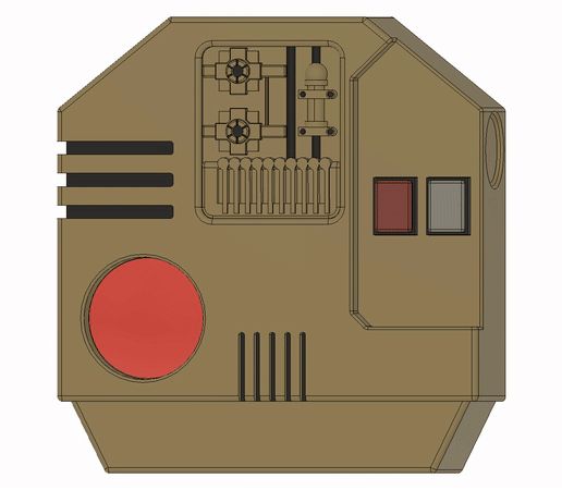 💀 Skeleton Crew Glerb Chest Piece Prop Inspired by Star Wars・ 3D File ...