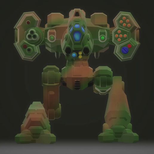 🎲 Are Gus Mech・Archivo STL Gratis para Impresión 3D・Cults