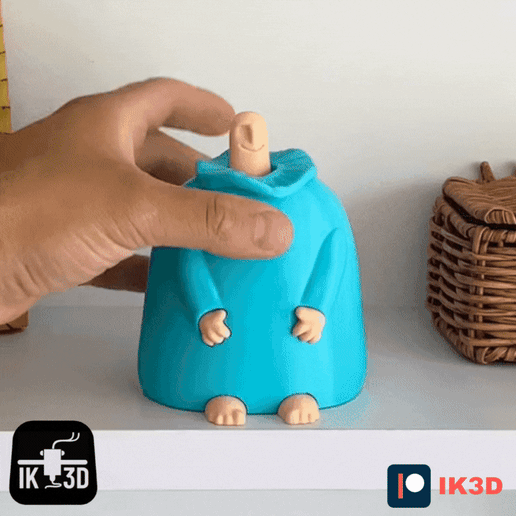 MR. NICE GUY WITH SURPRISE - HIDDEN MIDDLE FINGER - EASY PRINT