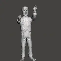 GIF.gif Fichier STL figurine halloween loup-garou l'homme-loup style kenner 3.75 posable articulé .stl .obj・Plan imprimable en 3D à télécharger, vadi