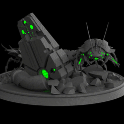 beauty.244.gif STL file fully customizable space-egyptian-terminator mecha crypt chaser・3D printer design to download, gabrielebrasolin