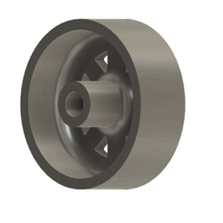 doğan-gif.gif STL file Fiat 131 Mirafiori Vintage Wheels for scale model・Design to download and 3D print