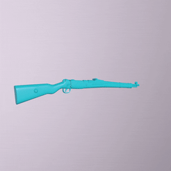 ezgif.com-gif-maker-88.gif STL file WWII Infantry Rifle Printable・Template to download and 3D print