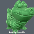 Croc-the-Crocodile.gif Croc the Crocodile (Easy print no support)