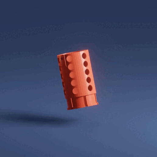 Fishing feeder 3D model