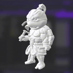mike2.gif Файл STL Michelangelo - Sengoku V.2 [westpop]・Дизайн для загрузки и 3D-печати