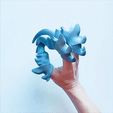 914-k-def-garrra.gif Archivo STL Dragon claws・Modelo imprimible en 3D para descargar