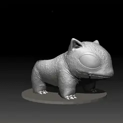video-2.gif STL file bulbizarre bulbasaur planter・3D printer design to download