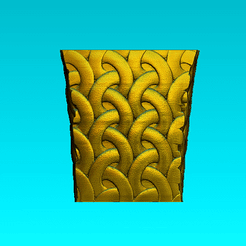 GIF.gif Télécharger fichier STL 🌼Woven fleur pot🌼 • Objet imprimable en 3D, Marolce19
