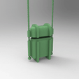 untitled.277.gif 3d parametric bag / container / basket / basket / purse / bag / wallet / clutch / clutch /voronoi