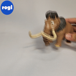 Sequence-03_1.gif STL file MAMMOTH ARTICULATED, FLEXI・3D printing model to download