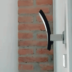 Animated GIF-downsized_large (4).gif Free STL file 3DvsCOVID19 CUSTOM PARAMETRIC Grasshopper Hands Free 3D Printed Door Openers to Help Against the Spread of Coronavirus・3D print model to download