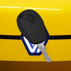 ENSAMBLE-RENAULT.gif Файл STL Оболочка для ключей Renault Новый логотип・Модель для загрузки и печати в формате 3D