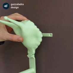 02.gif Fichier STL Escargot" de rangement du papier hygiénique・Plan pour imprimante 3D à télécharger, gazzaladra