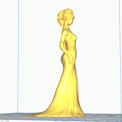 Princesse5.gif Fichier STL gratuit Princesse・Modèle pour impression 3D à télécharger
