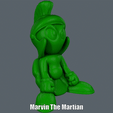 Marvin The Martian.gif Marvin The Martian (Easy print no support)