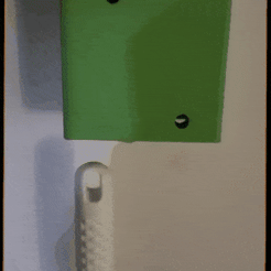 20230904_080035.gif Free STL file Broom/Mop Hanger・3D print object to download