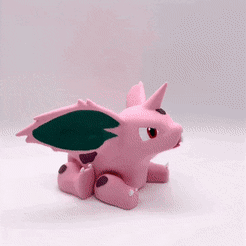 5EE061AF-B1CC-4466-B207-949C3418A3CB.gif Free STL file 032- Nidoran M・3D printable object to download