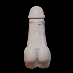ass-Dick-1.gif Archivo STL Ass Dick - Culo de la polla・Diseño de impresora 3D para descargar, Lammesky_Designs