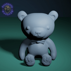 Osito-Peluche.gif STL-Datei Teddybär・3D-druckbares Design zum Herunterladen