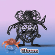 044.gif #044 Gloom Pokemon Wiremon Figure