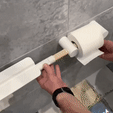 preview_toilet_holder_toilet_paper.gif Toilet paper holder with conveniently swivel phone stand