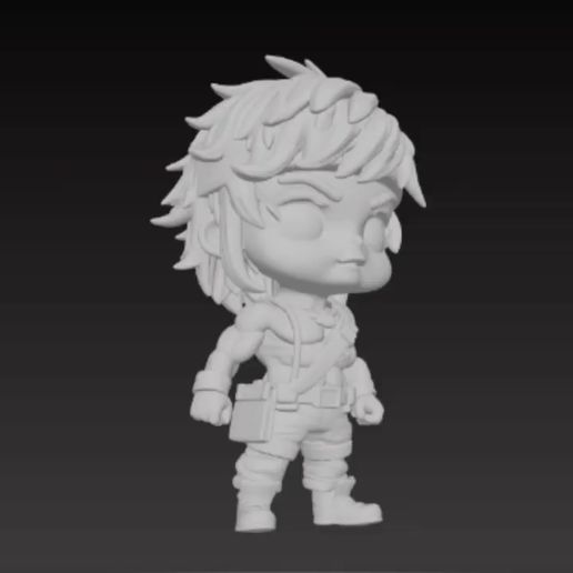🦸 Rambo Chibi・ STL File for 3D printing・Cults