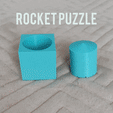 ezgif.com-gif-maker-1.gif STL file PUZZLE ROCKET・3D printing design to download, forteleaerieneromane