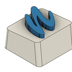 n.gif Archivo 3D gratis KEYCAP KEN & BARBIE・Plan imprimible en 3D para descargar
