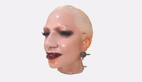 dbx-lady-gaga-9847489374-8374.gif DBX Lady Gaga .Stl .Glb for 3D Printer