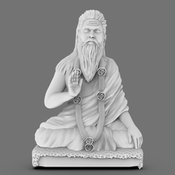 1.1.gif STL file Swamiji Sculpt・3D printer model to download